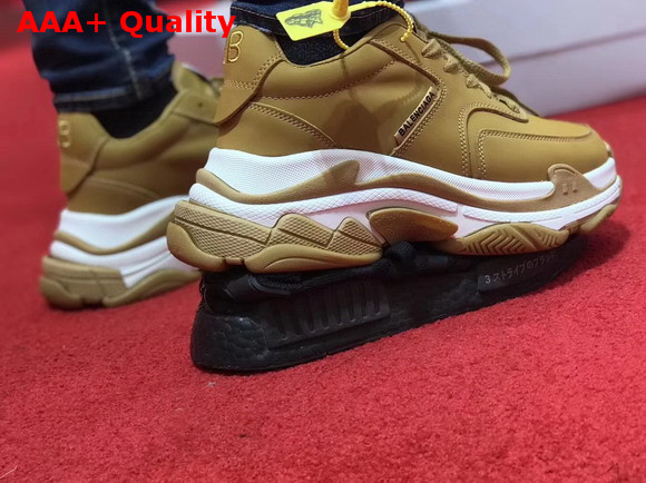 Balenciaga Triple S Trainer Tan Replica