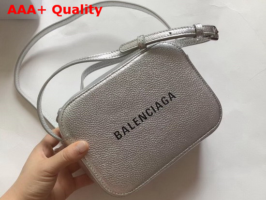 Balenciaga Ville Camera Bag XS Silver Replica