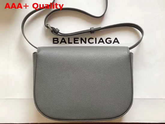 Balenciaga Ville Day Bag in Grey Grained Calfskin Replica