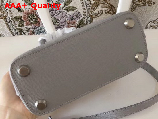 Balenciaga Ville Top Handle XXS Light Grey Calfskin Replica