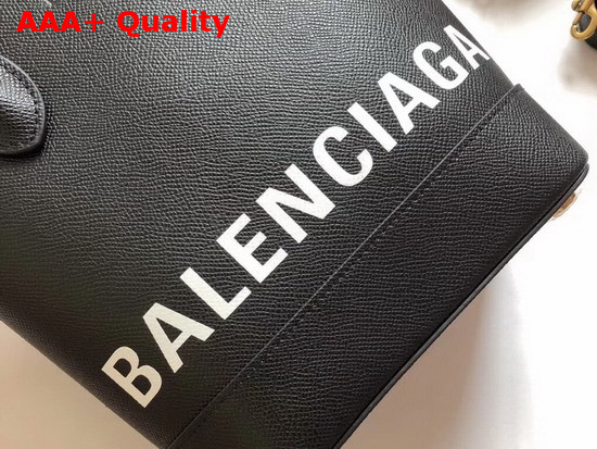 Balenciaga Ville Tote XXS Black and White Replica