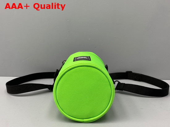 Balenciaga Weekend Bottle Holder in Bright Green Recycled Nylon Replica