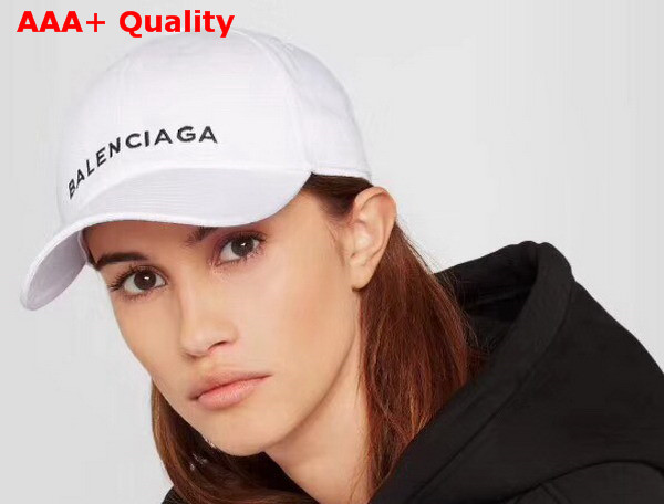 Balenciaga Baseball Cap with Balenciaga Embroidered Logo Replica