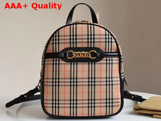 Burberry 1983 Check Link Backpack Replica