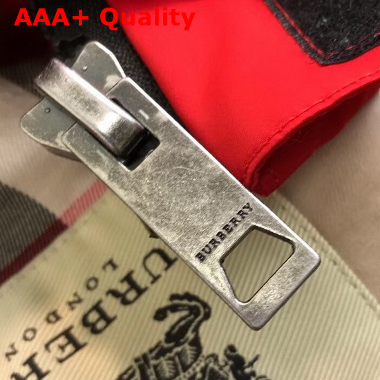 Burberry Boys Hooded Jacket in Red Replica