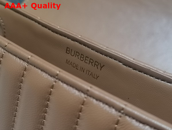 Burberry Catherine Shoulder Bag in Warm Russet Brown Quilted Leather Replica