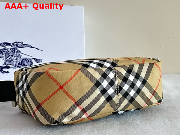 Burberry Check Crossbody Bag in Sand Color Replica