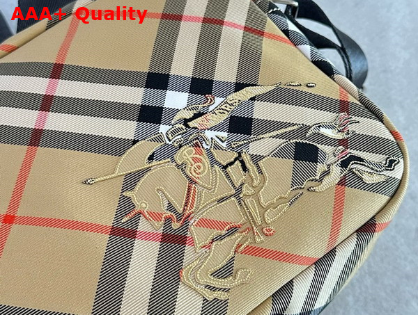 Burberry Check Crossbody Bag in Sand Color Replica