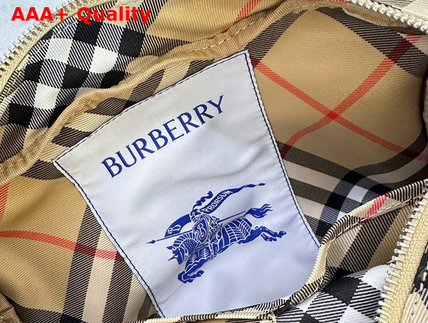 Burberry Check Crossbody Bag in Sand Color Replica