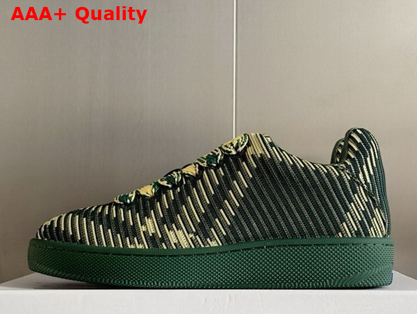 Burberry Check Knit Box Sneakers in Primrose for Men Replica