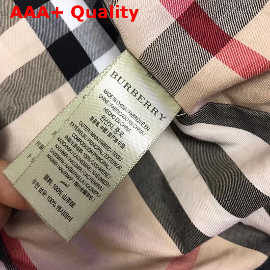 Burberry Double Faced Wool Duffle Coat in Dark Blue Replica