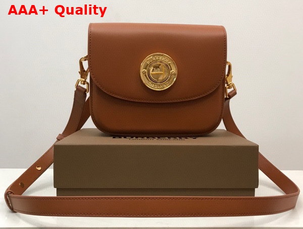 Burberry Leather Small Elizabeth Bag Warm Tan Replica