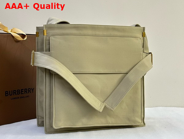 Burberry Medium Trench Tote in Hunter Replica