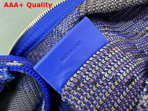 Burberry Mini Peg Duffle Bag in Knight Knitted Burberry Check Replica