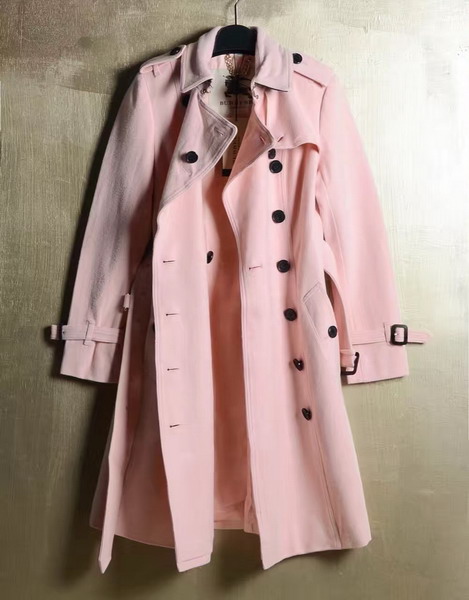 Burberry Sandringham Fit Cashmere Trench Coat Chalk Pink for Sale