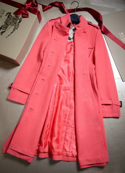 Burberry Sandringham Fit Cashmere Trench Coat Watermelon for Sale