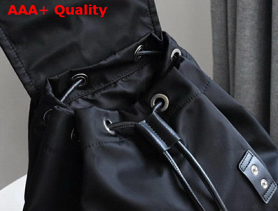 Burberry Small Crossbody Rucksack in Puffer Nylon Black Replica