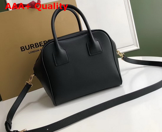 Burberry Small Leather Cube Bag in Black Replica