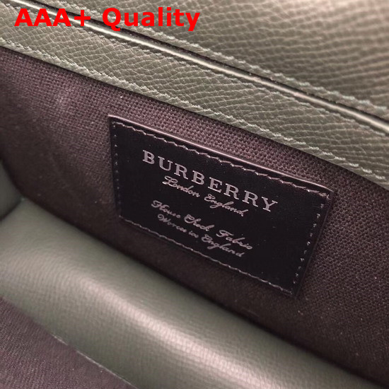 Burberry Small Vintage Check and Leather Crossbody Bag Vintage Green Replica