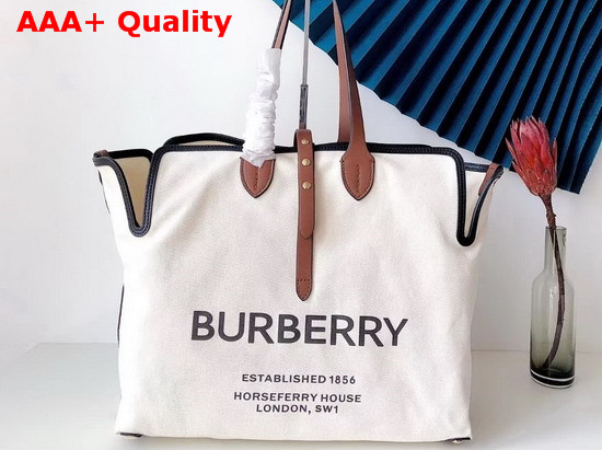 Burberry The Medium Soft Cotton Canvas Belt Bag Malt Brown Replica