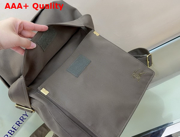 Burberry Trench Backpack in Olive Replica