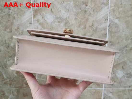 Alexander Wang X Bvlgari Belt Bag in Smooth Beige Calf Leather Replica