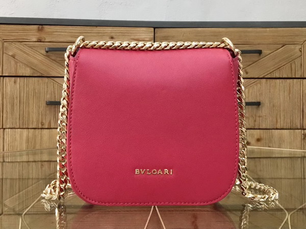 Bvlgari Flap Cover Divas Dream in Jazzy Tourmaline Nappa Leather Featuring a Quilted Motif Small Model For Sale