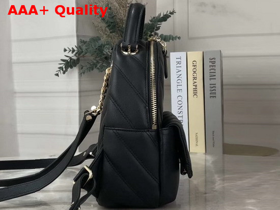 Bvlgari Serpenti Cabochon Backpack in Black Calf Leather Replica