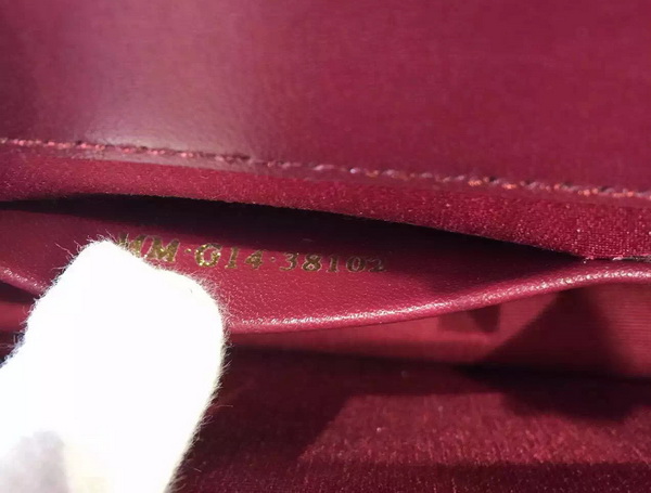 Bvlgari Serpenti Small Flap Cover Bag in Burgundy for Sale