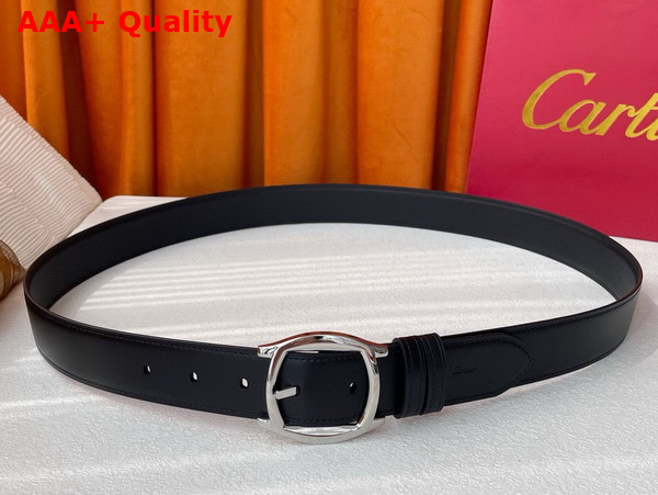 Cartier Belt Drive de Cartier Belt Black Cowhide Strap Replica