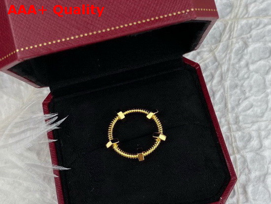 Cartier Ecrou De Cartier Ring Yellow Gold Replica