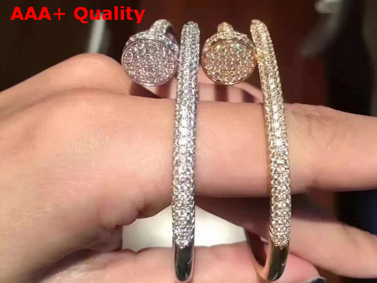 Cartier Juste Un Clou Bracelet Allover Diamonds Replica