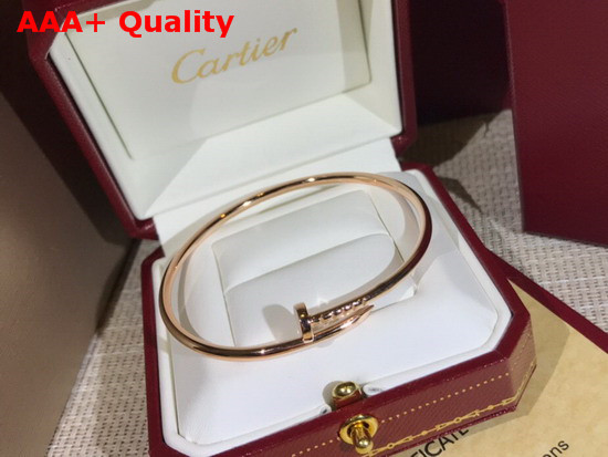 Cartier Juste Un Clou Bracelet Pink Gold Replica