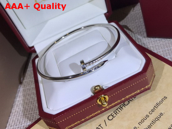 Cartier Juste Un Clou Bracelet White Gold Replica