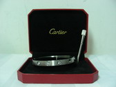 Cartier Love Bracelet Silver Diamonds for Sale