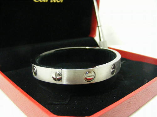 Cartier Love Bracelet in Silver Stainless Steel for Sale