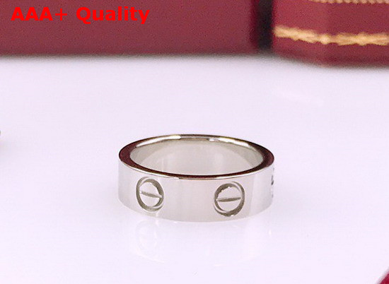 Cartier Love Ring White Gold Replica