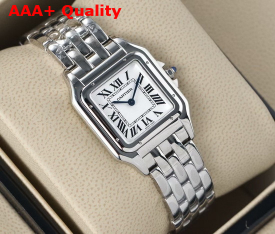 Cartier Panthere De Cartier Watch Small Model Steel Replica