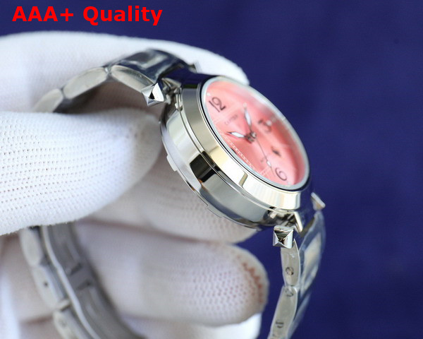 Cartier Pasha de Cartier Watch 35mm Automatic Movement Steel and Pink Replica