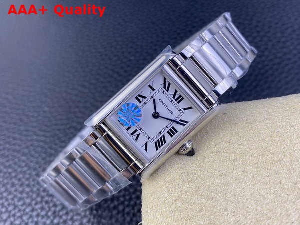 Cartier Tank Must Watch Large Model High Autonomy Quartz Movement Steel Replica