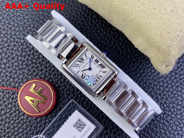 Cartier Tank Must Watch Large Model High Autonomy Quartz Movement Steel Replica