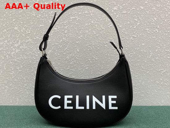 Celine Ava Bag in Black Smooth Calfskin Replica