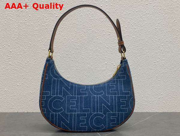 Celine Ava Bag in Navy Denim Replica