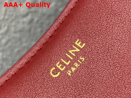 Celine Ava Bag in Red Smooth Calfskin Replica