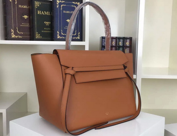 Celine Belt Bag in Brown Smooth Leather for Sale