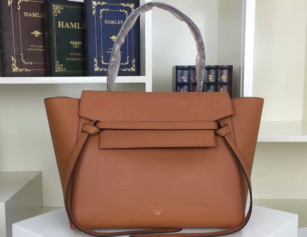 Celine Belt Bag in Brown Smooth Leather for Sale