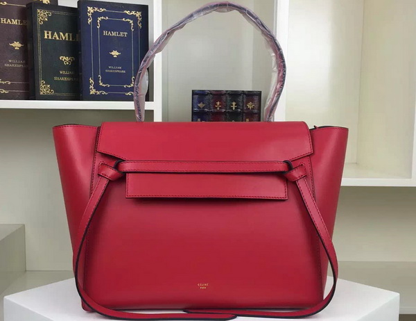 Celine Belt Bag in Red Supersoft Calfskin for Sale