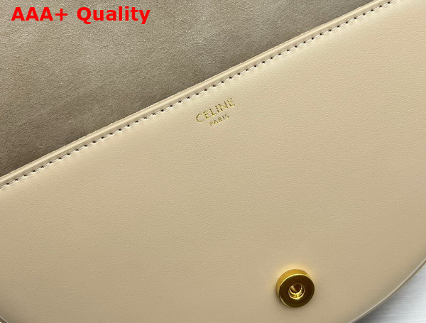 Celine Besace Cuir Triomphe in Smooth Calfskin Nude Replica