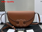 Celine Besace Cuir Triomphe in Smooth Calfskin Tan Replica