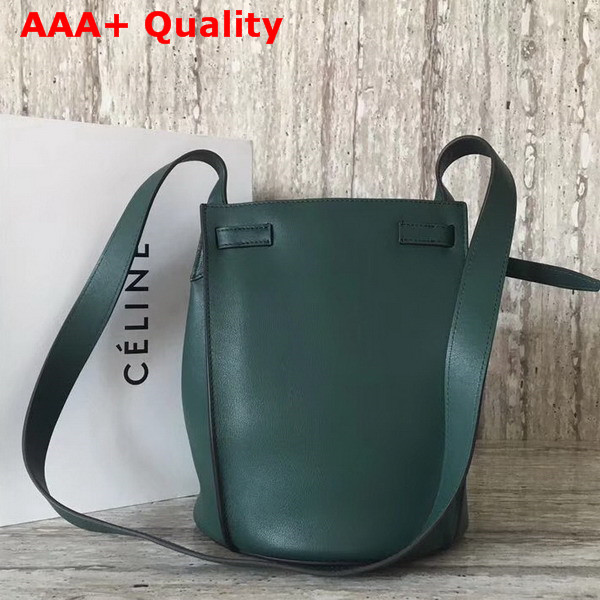 Celine Big Bag Bucket with Long Strap in Smooth Calfskin Amazone Replica